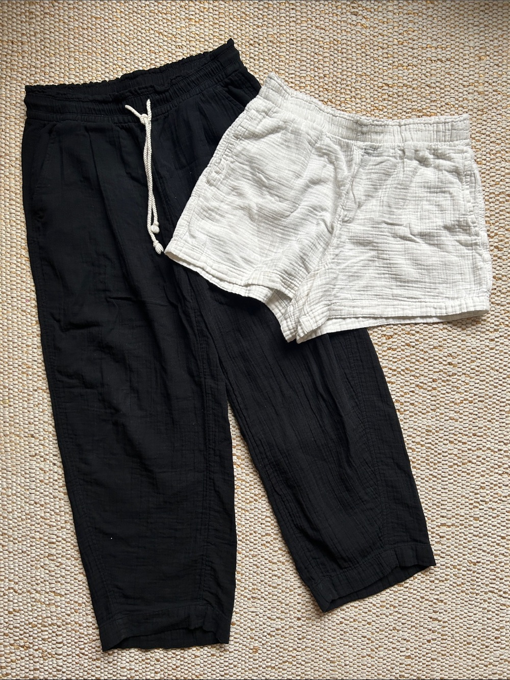 Old Navy & Gap gauze pants and shorts bundle